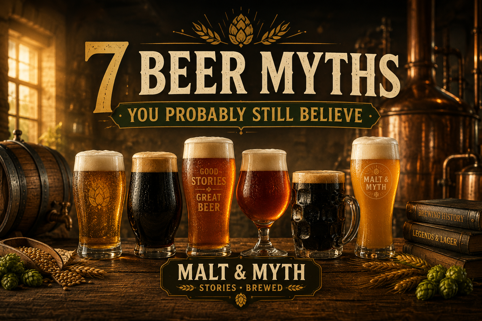 7 Beer Myths You Probably Still Believe