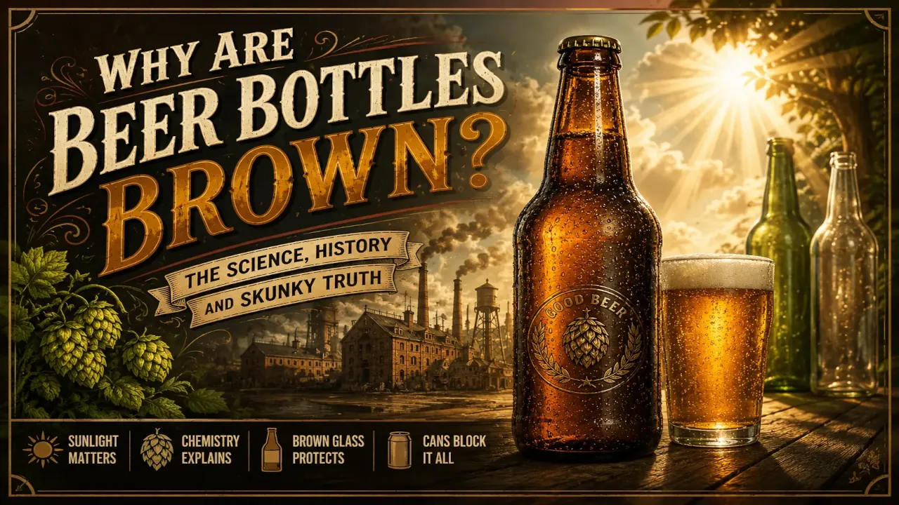 Why Are Beer Bottles Brown? The Science, History and Skunky Truth