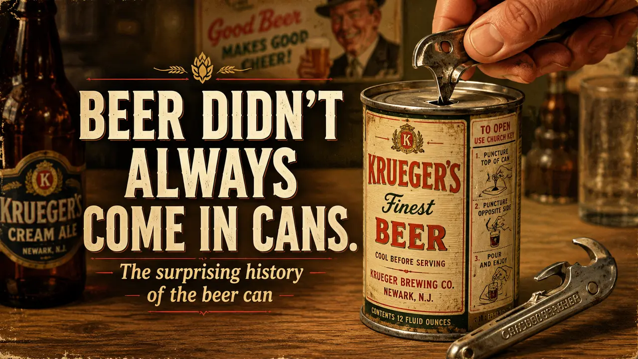 The Beer Can: How a Risky 1930s Experiment Changed Beer Forever