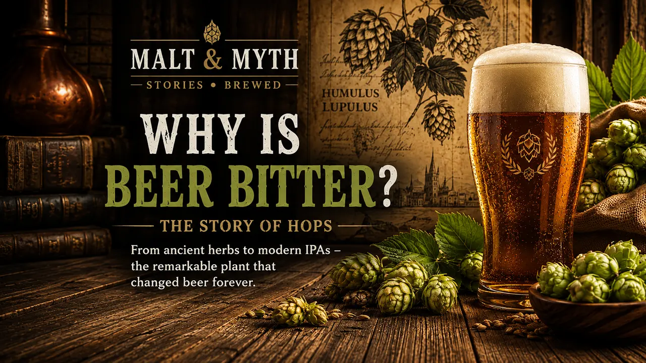 Why Is Beer Bitter? The Story of Hops